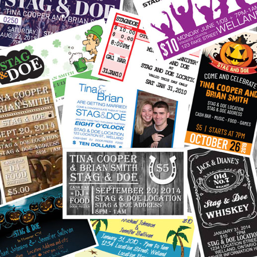 Stag and Doe Economy Tickets, Stag & Doe Economy Tickets in Welland Ontario