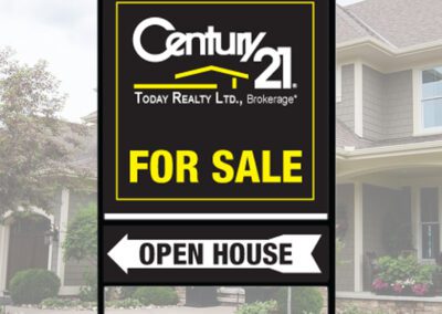 Century21 2 Post Sign Frame