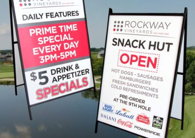 Custom 24 x 36 A-Frame Signs