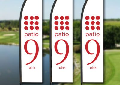 Patio 9 feather flags