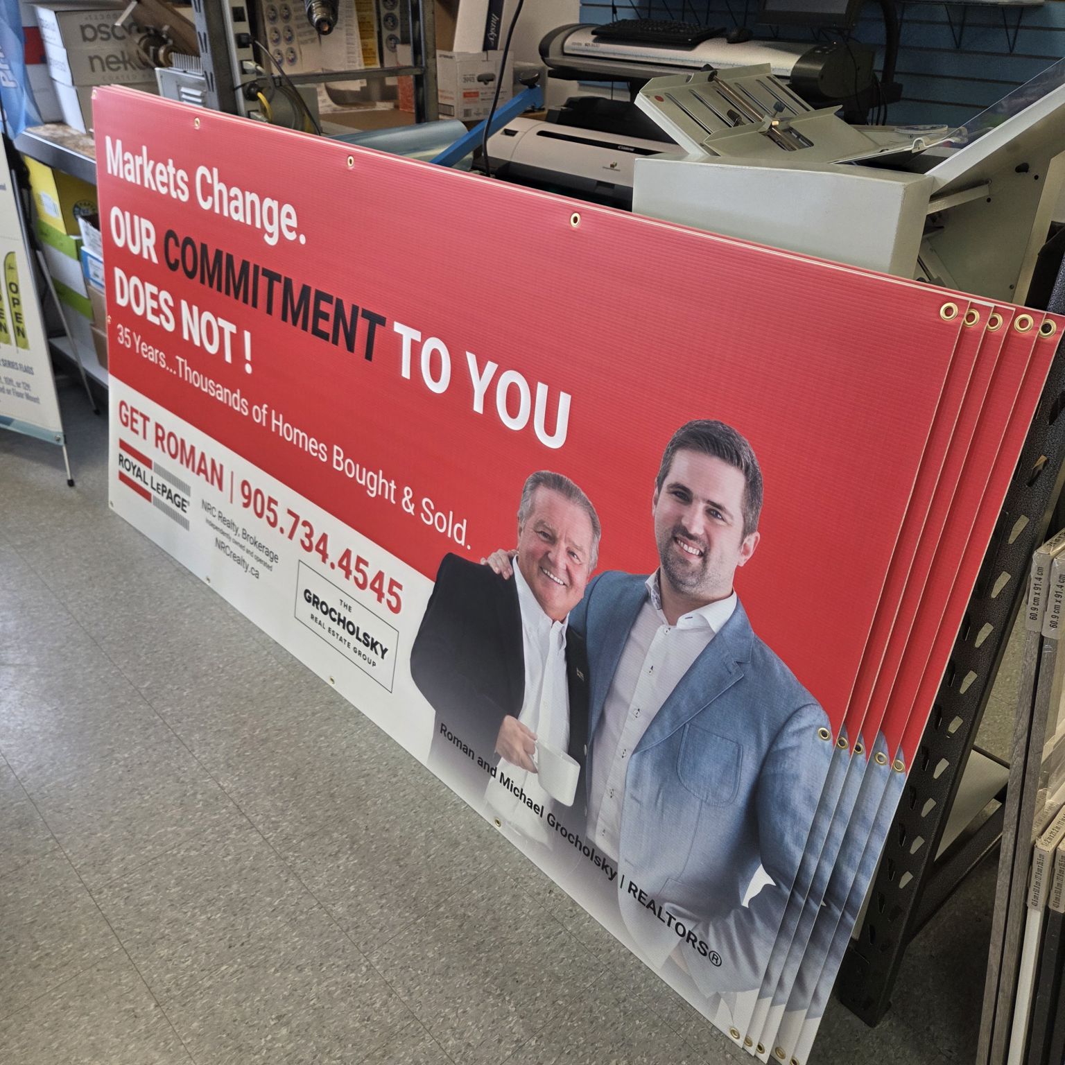 Corrugated Plastic Signs